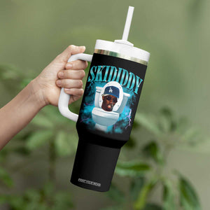 Funny Diddy Tumbler With Handle Diddy Skibidi Toilet Bootleg Meme TS10 Print Your Wear