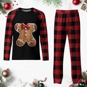 Gingerbread Man Plaid Pajama Set Christmas Cookie Costume TS10 Buffalo Plaid Print Your Wear