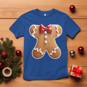 Gingerbread Man T Shirt Christmas Cookie Costume TS10 Royal Blue Print Your Wear