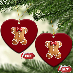 Gingerbread Man Ceramic Ornament Christmas Cookie Costume TS10 Print Your Wear