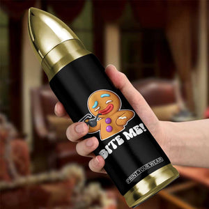 Funny Xmas Gingerbread Man Bullet Tumbler Funny Sexy Cookie Bite Me TS10 Print Your Wear