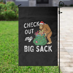 Santa Bigfoot Christmas Garden Flag Funny Sasquatch Xmas Joke TS10 Print Your Wear