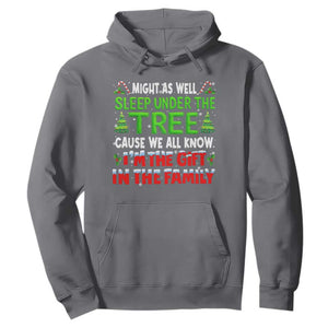 Funny Christmas Hoodie I'm The Gift Family Pajama TS10 Charcoal Print Your Wear