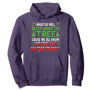 Funny Christmas Hoodie I'm The Gift Family Pajama TS10 Purple Print Your Wear