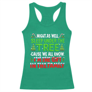 Funny Christmas Racerback Tank Top I'm The Gift Family Pajama TS10 Irish Green Print Your Wear