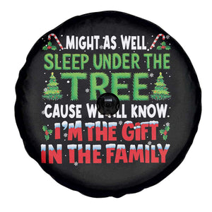 Funny Christmas Spare Tire Cover I'm The Gift Family Pajama TS10 Print Your Wear