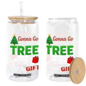 Funny Christmas Glass Can Lay Under The Tree Xmas Family Pajama Gift TS10 Print Your Wear