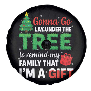 Funny Christmas Spare Tire Cover Lay Under The Tree Xmas Family Pajama Gift TS10 Print Your Wear