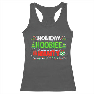 Holiday Hoobie Whatty Racerback Tank Top Funny Christmas Movie TS10 Dark Heather Print Your Wear