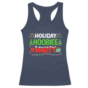 Holiday Hoobie Whatty Racerback Tank Top Funny Christmas Movie TS10 Navy Print Your Wear