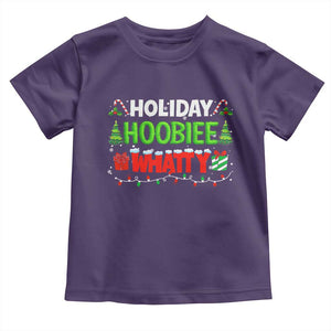 Holiday Hoobie Whatty Toddler T Shirt Funny Christmas Movie TS10 Purple Print Your Wear