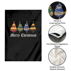 Christmas Tree Garden Flag Retro Wizard Trees Magical Cute Family Pajama TS10 Print Your Wear