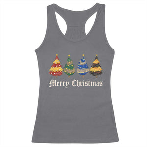 Christmas Tree Racerback Tank Top Retro Wizard Trees Magical Cute Family Pajama TS10 Charcoal Print Your Wear