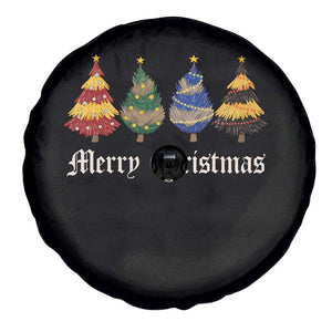 Christmas Tree Spare Tire Cover Retro Wizard Trees Magical Cute Family Pajama TS10 Print Your Wear
