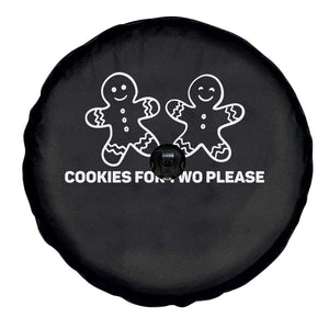 Cookies For Two Please Pregnancy Announcement Christmas Spare Tire Cover TS10 Print Your Wear