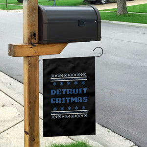 Detroit Ugly Christmas Garden Flag Michigan 313 City TS10 Print Your Wear