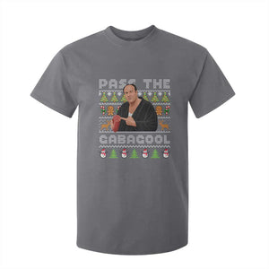 Christmas Pass The Gabagool T Shirt For Kid Retro TV Show Funny Ugly Xmas TS10 Charcoal Print Your Wear