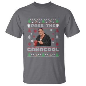 Pass The Gabagool Ugly Christmas T Shirt Retro TV Show Funny TS10 Charcoal Print Your Wear