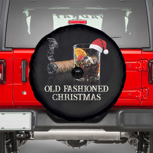Old Fashioned Cocktail Christmas Spare Tire Cover Funny Bourbon Cocktail Drink TS10 Black Print Your Wear