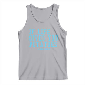 If Life Gives You Potatoes Make Latkes Tank Top Funny Hanukkah Gift Jewish Holiday TS10 Athletic Heather Print Your Wear