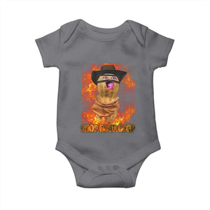 Peanut Goop Meme Baby Onesie Funny Bungulator TS10 Charcoal Print Your Wear