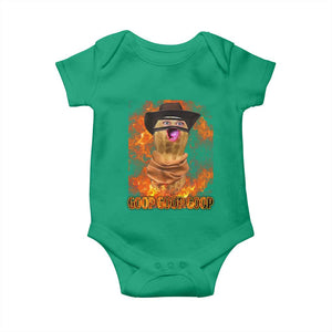 Peanut Goop Meme Baby Onesie Funny Bungulator TS10 Irish Green Print Your Wear