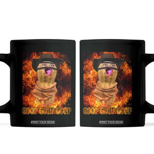 Peanut Goop Meme Coffee Mug Funny Bungulator TS10 Black Print Your Wear