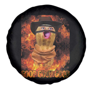 Peanut Goop Meme Spare Tire Cover Funny Bungulator TS10 Print Your Wear