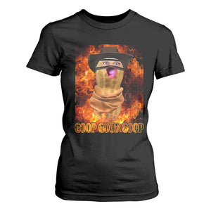 Peanut Goop Meme T Shirt For Women Funny Bungulator TS10 Black Print Your Wear