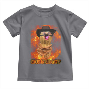 Peanut Goop Meme Toddler T Shirt Funny Bungulator TS10 Charcoal Print Your Wear
