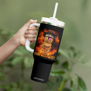 Peanut Goop Meme Tumbler With Handle Funny Bungulator TS10 Print Your Wear