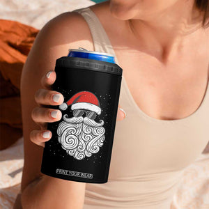 67 Christmas Santa 4 in 1 Can Cooler Tumbler 6 7 Meme Pajamas Holiday Gen Alpha Slang Teen TS10 Print Your Wear