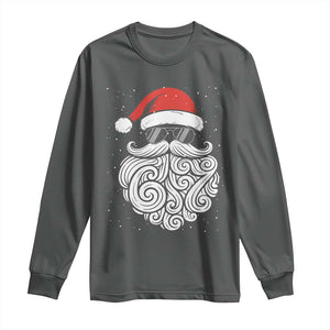 67 Christmas Santa Long Sleeve Shirt 6 7 Meme Pajamas Holiday Gen Alpha Slang Teen TS10 Dark Heather Print Your Wear