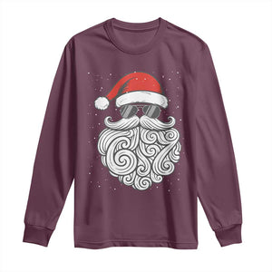 67 Christmas Santa Long Sleeve Shirt 6 7 Meme Pajamas Holiday Gen Alpha Slang Teen TS10 Maroon Print Your Wear