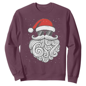 67 Christmas Santa Sweatshirt 6 7 Meme Pajamas Holiday Gen Alpha Slang Teen TS10 Maroon Print Your Wear
