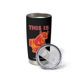 This Is Bull Shit Tumbler Cup Bullshit Sarcastic Embarrassing Gag Gifts TS10 Print Your Wear