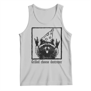 Vintage Raccoon Tank Top Retro Silly Trash Panda Meme TS10 Ash Print Your Wear
