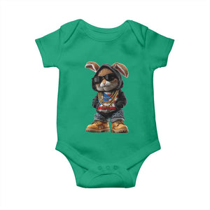 Bunny Puerto Rican Flag Baby Onesie Puerto Rican Taino Boricua Vibes TS10 Irish Green Print Your Wear