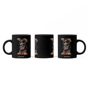 Bunny Puerto Rican Flag Coffee Mug Puerto Rican Taino Boricua Vibes TS10 Print Your Wear