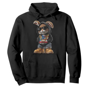 Bunny Puerto Rican Flag Hoodie Puerto Rican Taino Boricua Vibes TS10 Black Print Your Wear