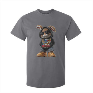 Bunny Puerto Rican Flag T Shirt For Kid Puerto Rican Taino Boricua Vibes TS10 Charcoal Print Your Wear