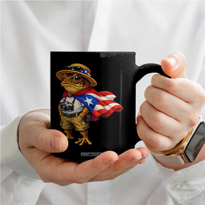 Coqui Frog Puerto Rico Flag Coffee Mug Puerto Rican Taino Boricua Vibes TS10 Print Your Wear