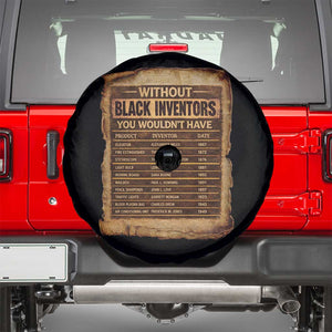 Black Inventors Spare Tire Cover Afro African Melanin Black History Month Juneteenth TS10 Black Print Your Wear