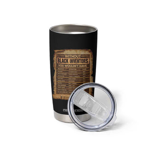 Black Inventors Tumbler Cup Afro African Melanin Black History Month Juneteenth TS10 Print Your Wear