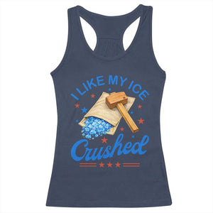 Subtle Abolish ICE Racerback Tank Top Funny Vintage I Like My Ice Crushed TS10 Navy Print Your Wear