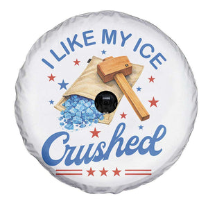 Subtle Abolish ICE Spare Tire Cover Funny Vintage I Like My Ice Crushed TS10 Print Your Wear