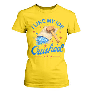 Subtle Abolish ICE T Shirt For Women Funny Vintage I Like My Ice Crushed TS10 Daisy Print Your Wear