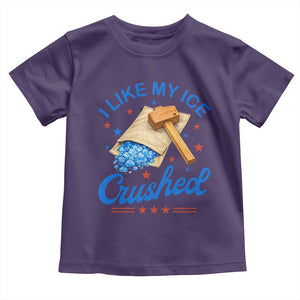 Subtle Abolish ICE Toddler T Shirt Funny Vintage I Like My Ice Crushed TS10 Purple Print Your Wear