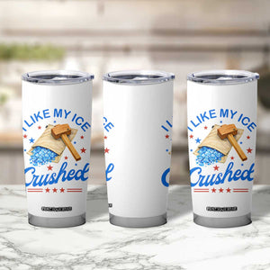 Subtle Abolish ICE Tumbler Cup Funny Vintage I Like My Ice Crushed TS10 Print Your Wear
