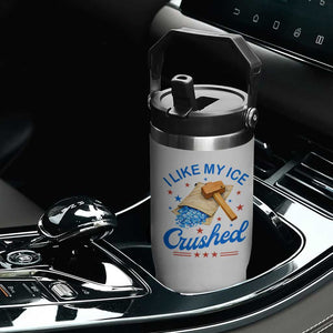Subtle Abolish ICE Flip Straw Tumbler Funny Vintage I Like My Ice Crushed TS10 Print Your Wear